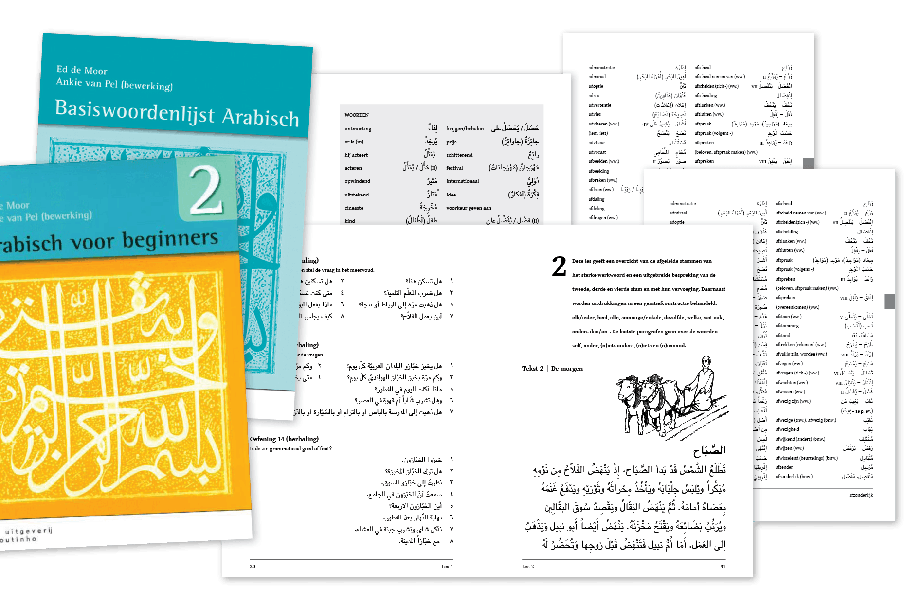 Woordenboek en lesboeken Arabisch voor Uitgeverij Coutinho